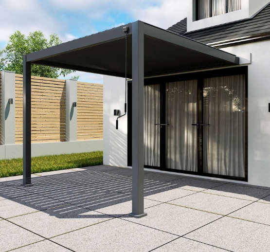 Large Plate Glass Security Fence